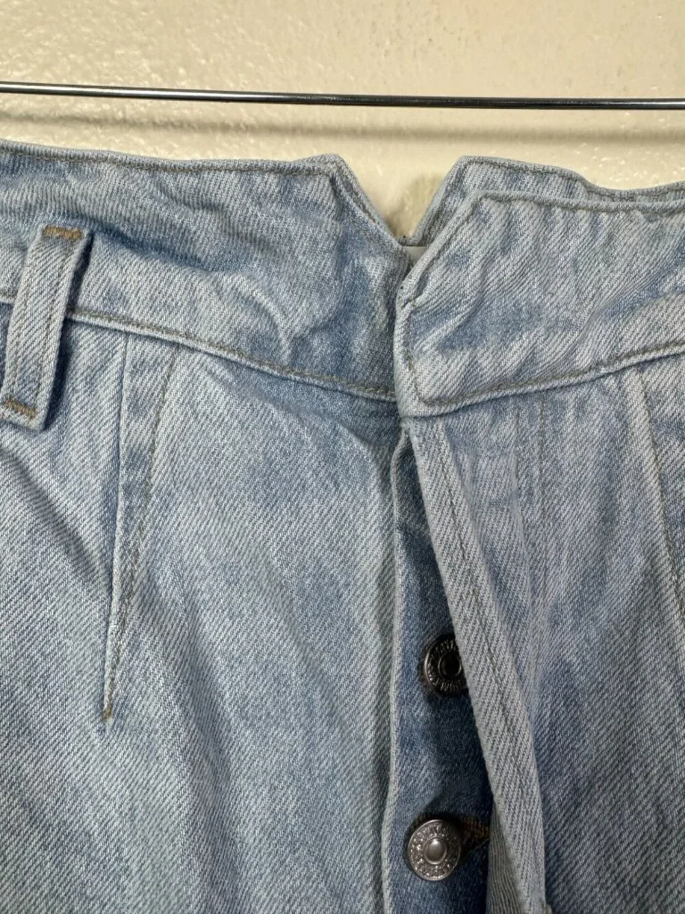 Citizens Of Humanity Surplus Gema High Rise Light Wash Cargo Jeans 28 Blue